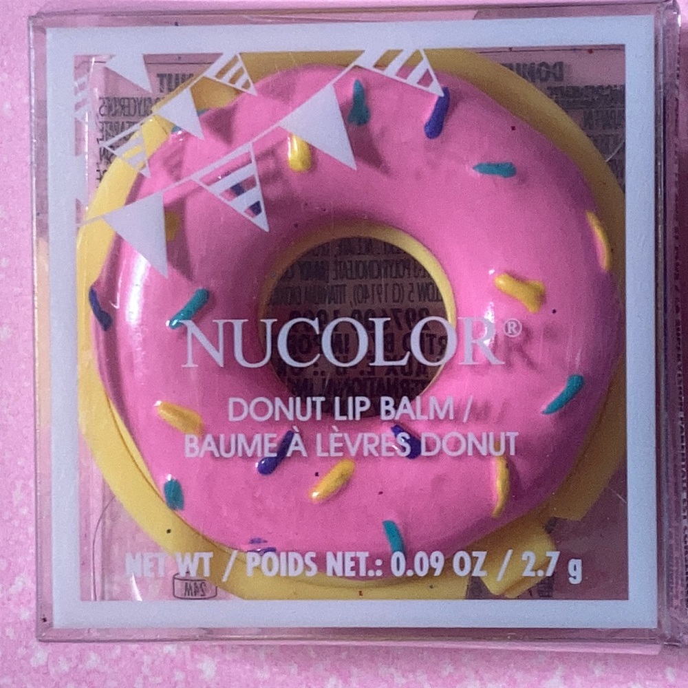 Donut lip balm